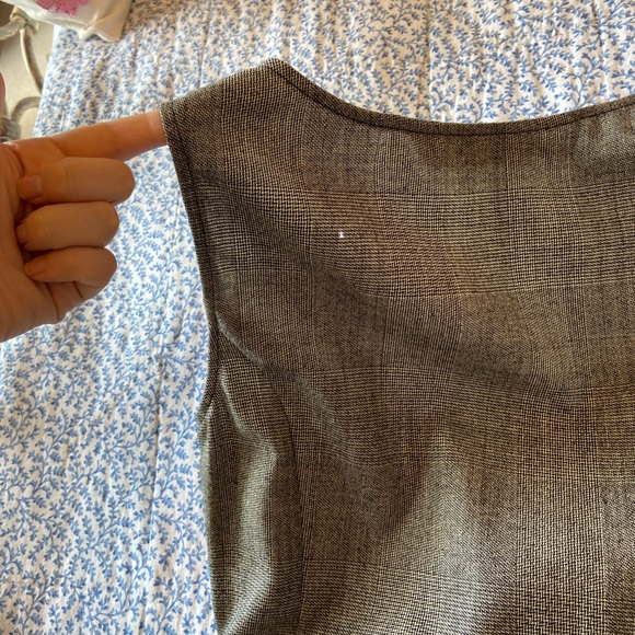 Love Moschino Wool V-Neck Wrap Dress | Size 4 - Picture 10 of 11